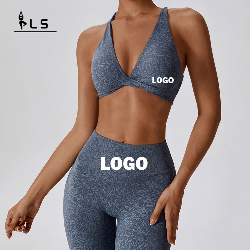SC1054 Yoga Set Fitness Woman 2024 Thể thao Bra and Leggings In Fitness Yoga We