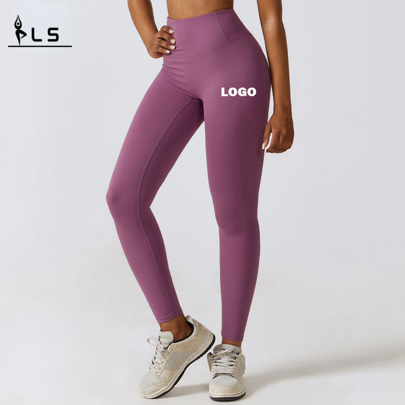 SC101111 Quần legging kéo dài bốn chiều cho phụnữ 2023 v Back Fitness Gym We