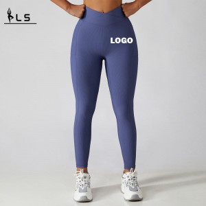SC10124 Booty Lift Lift Bán hàng Legging Giá đỡ chongười phụnữnén quần áo dày eo cao