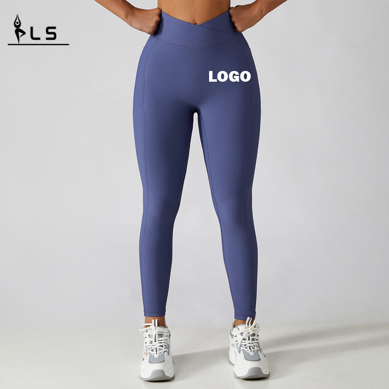 SC10124 Booty Lift Lift Bán hàng Legging Giá đỡ chongười phụnữnén quần áo dày eo cao