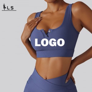 SC10173 Tùy tác thể thao tùy chỉnh Tác động cao hàng đầu Sexy Sexy Cao tác động thể thao BRA