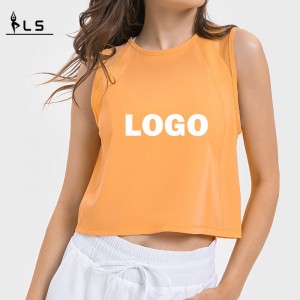 SC10245 Yoga Gym tập thể dục tập thể dục xe tăng Vest Top Quần áo Yoga Tank top Phụnữ tùy chỉnh
