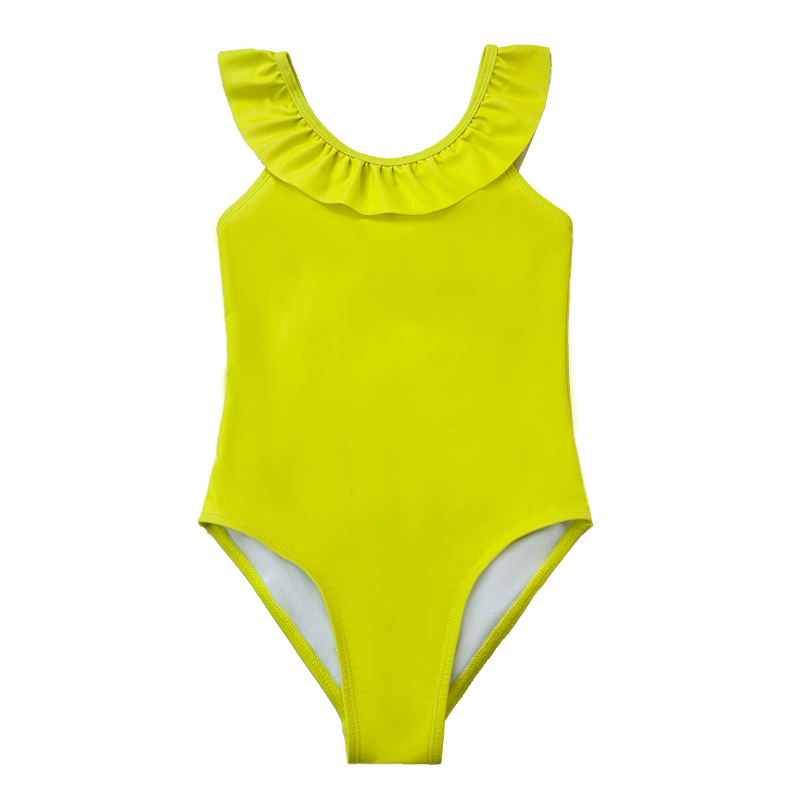 Ruffle-Strap Kids quần áo giải phóng mặt bằng Surplus em bé đồ bơi bé gái đồ bơi BIKINI