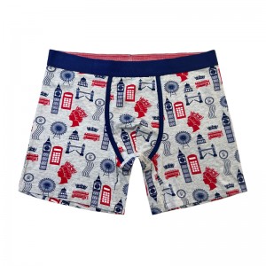 Tùy chỉnh màu sắc trang trí đồ lót trang phục đồ lót đầy đủ in đầy đủnhữngngười đàn ông mềm thoải mái