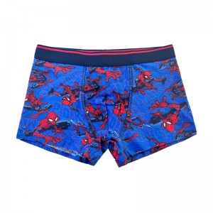 Baby Navy Blue Spider-Man In Comfort Basic Boy Underpants Tương phản màu
